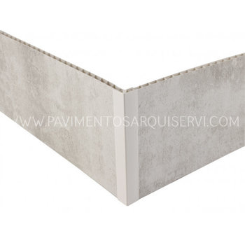 Material para Instalación y Complementos PVC Perfil de acabado - Algodón